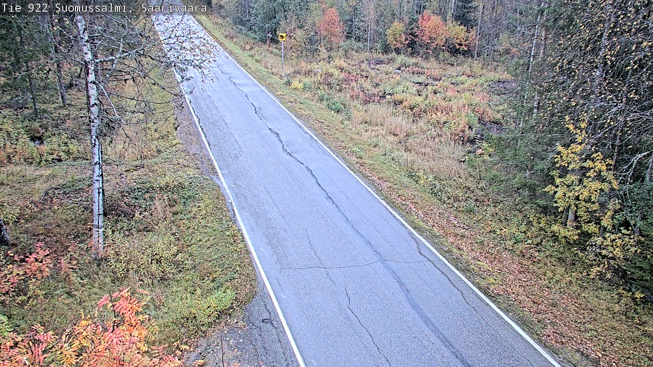 Kelikamerat Kuva Tie 843 Suomussalmi, Saarivaara, Suomussalmi, Kainuu