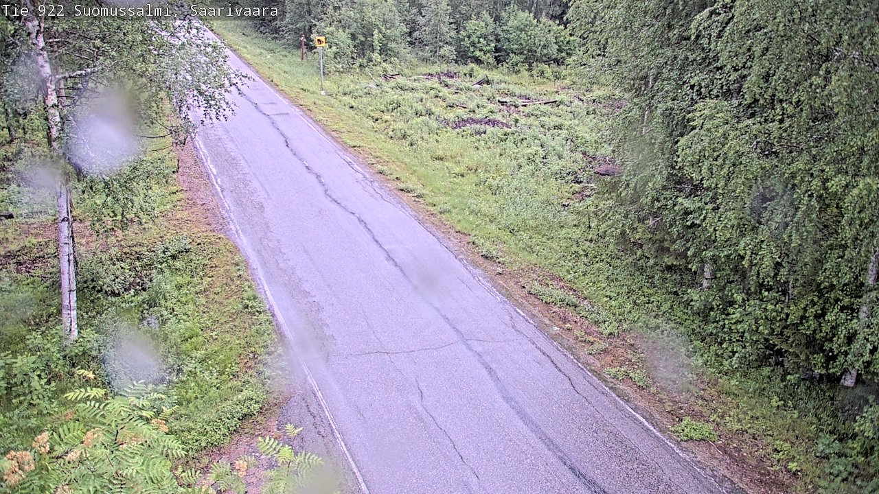 Kelikamerat Kuva Tie 843 Suomussalmi, Saarivaara, Suomussalmi, Kainuu