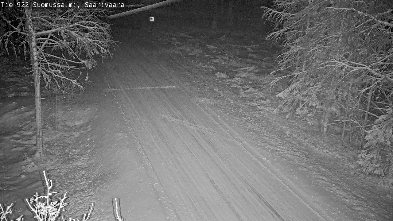Weather Camera Image Road 950 843 Suomussalmi, Saarivaara, Suomussalmi, Kainuu