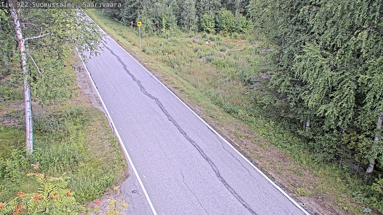 Kelikamerat Kuva Tie 843 Suomussalmi, Saarivaara, Suomussalmi, Kainuu