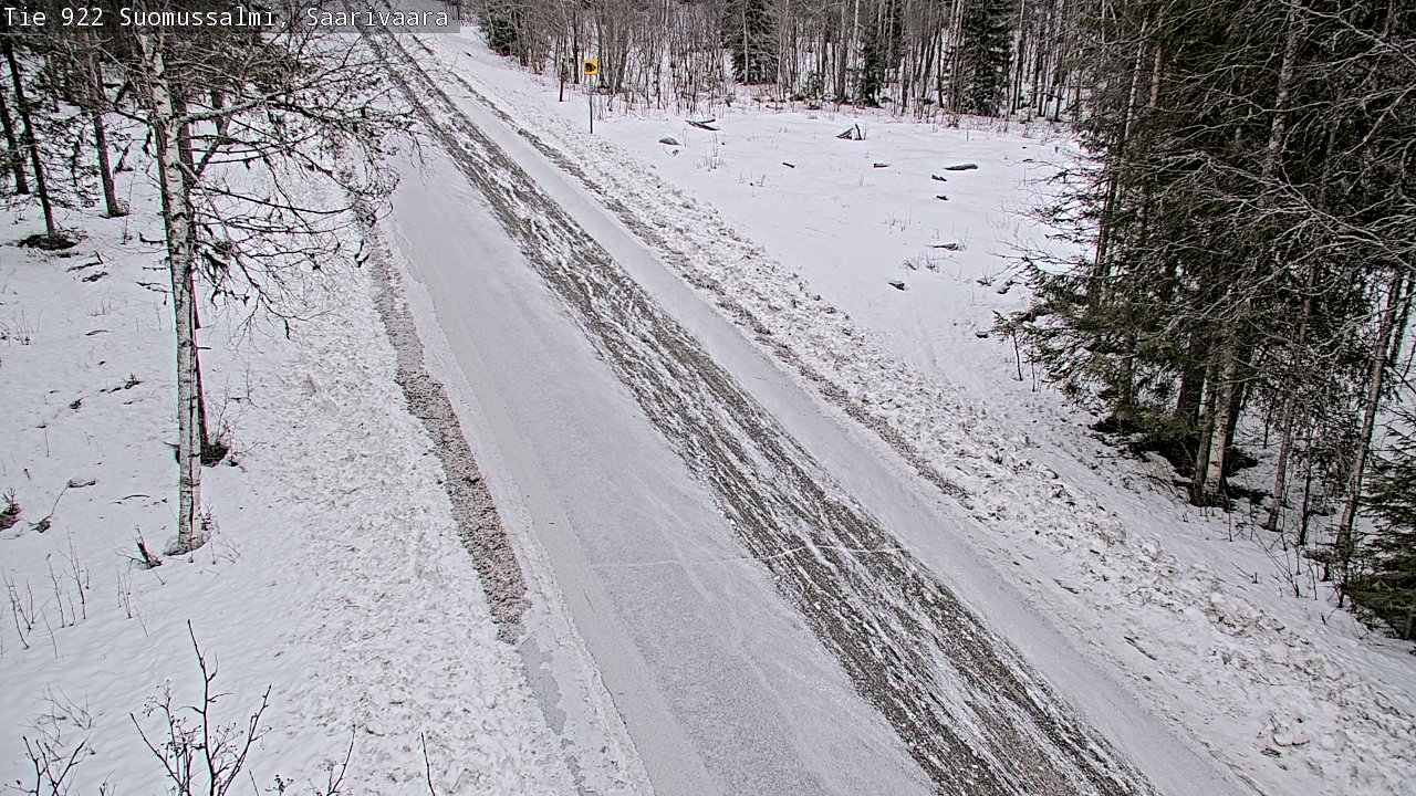 Kelikamerat Kuva Tie 843 Suomussalmi, Saarivaara, Suomussalmi, Kainuu