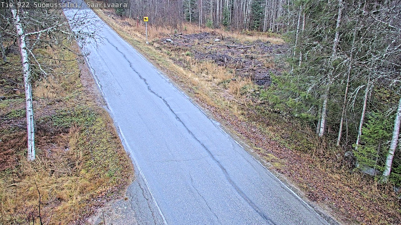 Kelikamerat Kuva Tie 843 Suomussalmi, Saarivaara, Suomussalmi, Kainuu