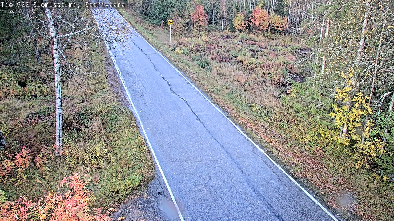 Kelikamerat Kuva Tie 843 Suomussalmi, Saarivaara, Suomussalmi, Kainuu