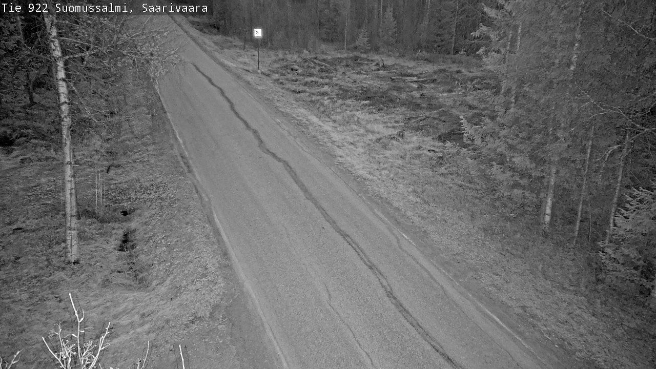 Weather Camera Image Road 950 843 Suomussalmi, Saarivaara, Suomussalmi, Kainuu
