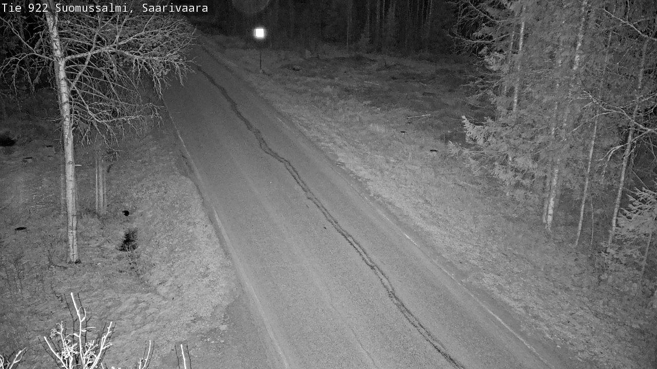Weather Camera Image Road 950 843 Suomussalmi, Saarivaara, Suomussalmi, Kainuu