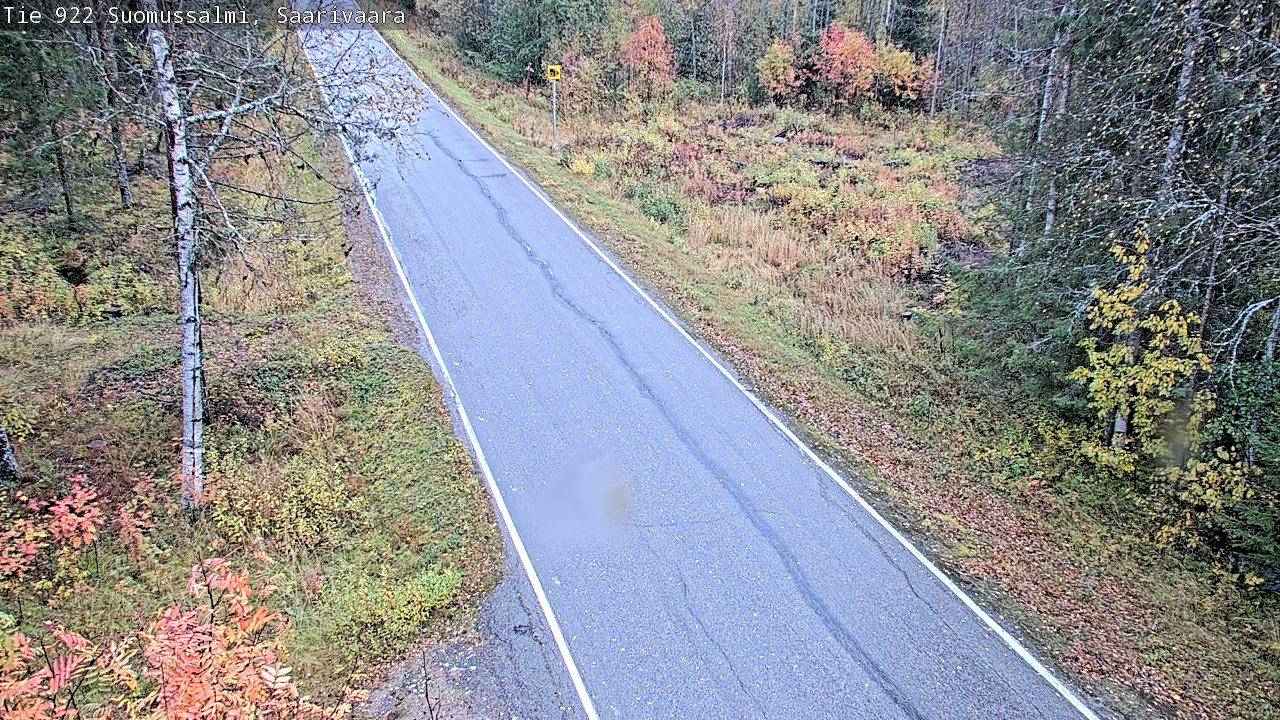 Weather Camera Image Road 950 843 Suomussalmi, Saarivaara, Suomussalmi, Kainuu
