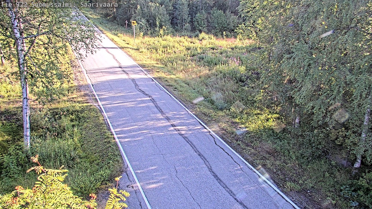 Kelikamerat Kuva Tie 843 Suomussalmi, Saarivaara, Suomussalmi, Kainuu