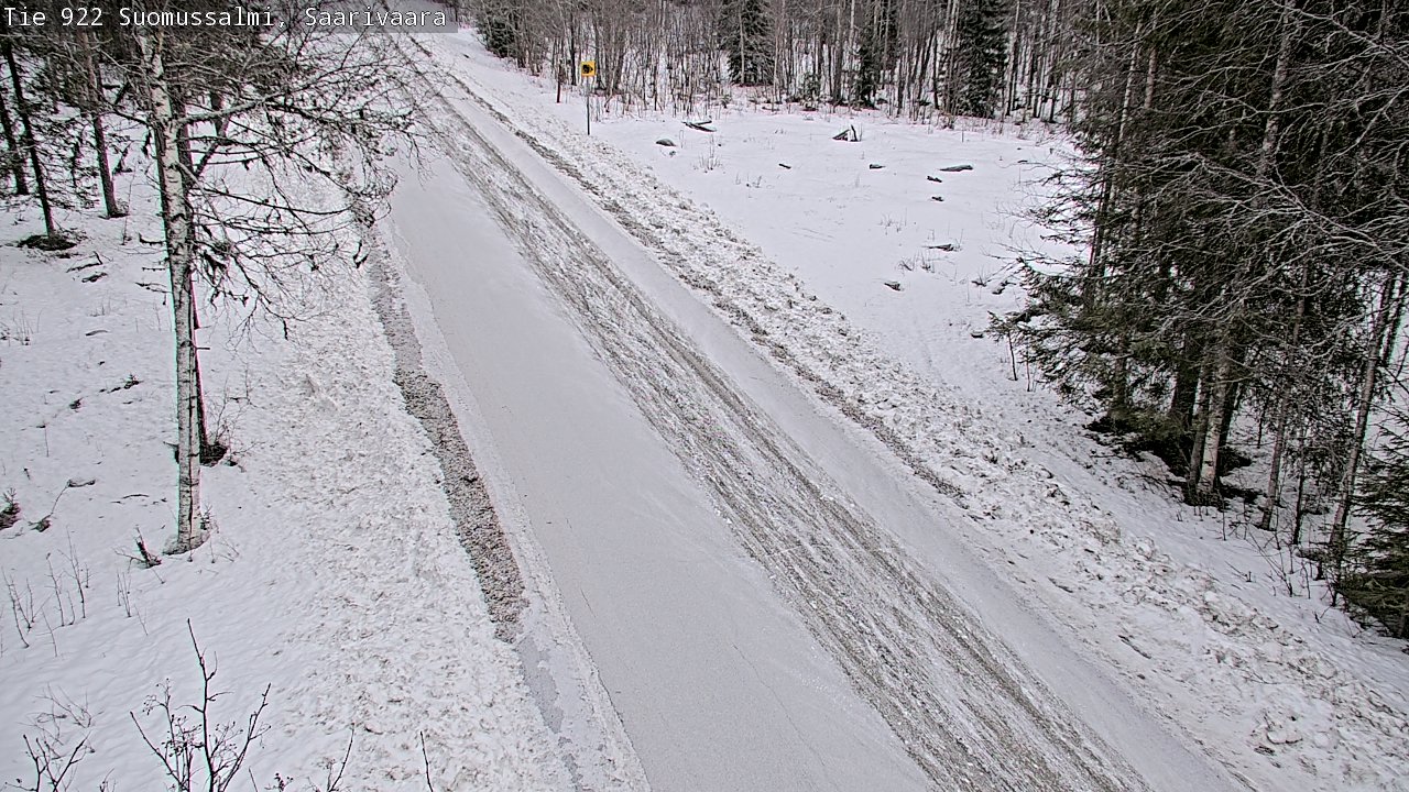 Kelikamerat Kuva Tie 843 Suomussalmi, Saarivaara, Suomussalmi, Kainuu