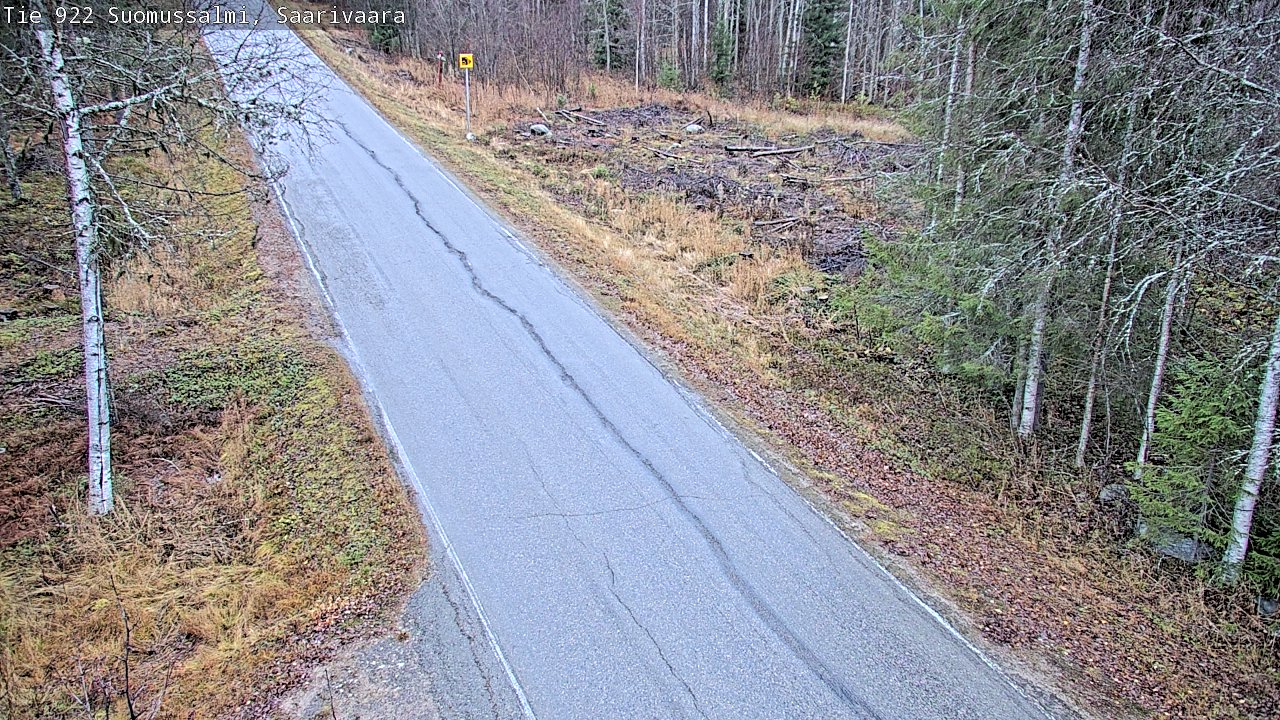 Kelikamerat Kuva Tie 843 Suomussalmi, Saarivaara, Suomussalmi, Kainuu