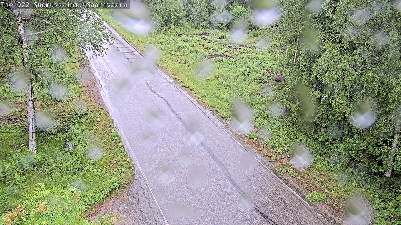 Weather Camera Image Road 950 843 Suomussalmi, Saarivaara, Suomussalmi, Kainuu