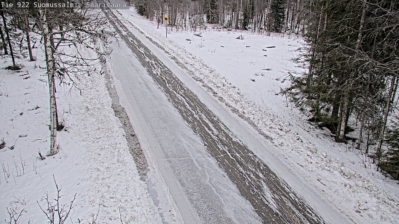 Kelikamerat Kuva Tie 843 Suomussalmi, Saarivaara, Suomussalmi, Kainuu