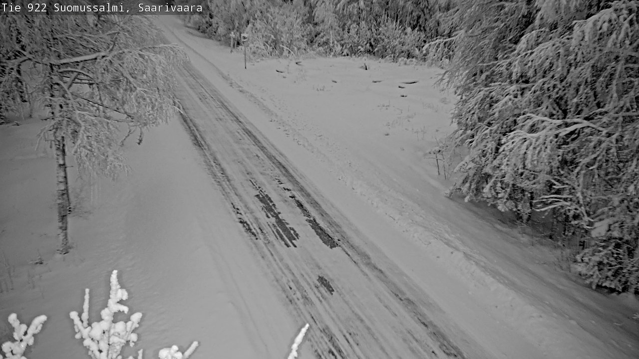 Kelikamerat Kuva Tie 843 Suomussalmi, Saarivaara, Suomussalmi, Kainuu