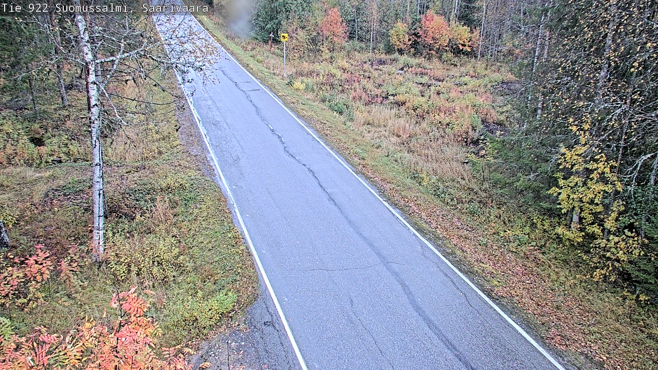 Kelikamerat Kuva Tie 843 Suomussalmi, Saarivaara, Suomussalmi, Kainuu