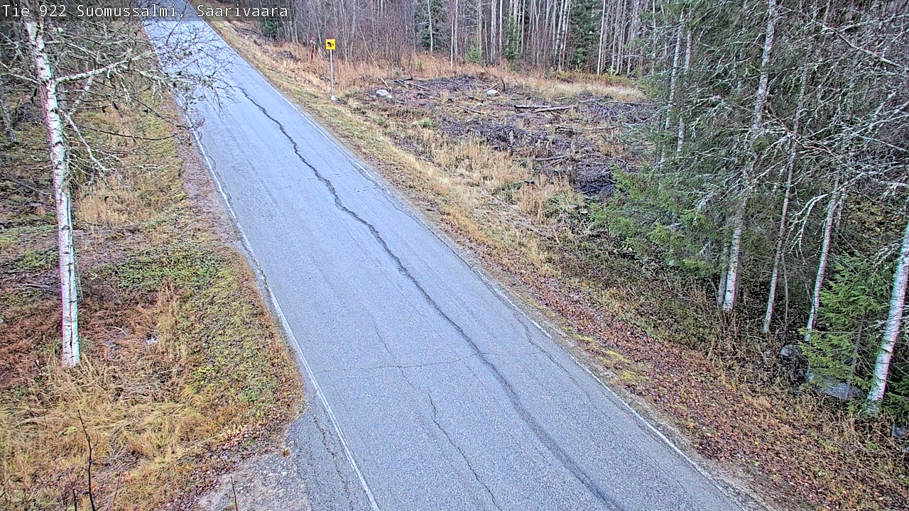 Kelikamerat Kuva Tie 843 Suomussalmi, Saarivaara, Suomussalmi, Kainuu