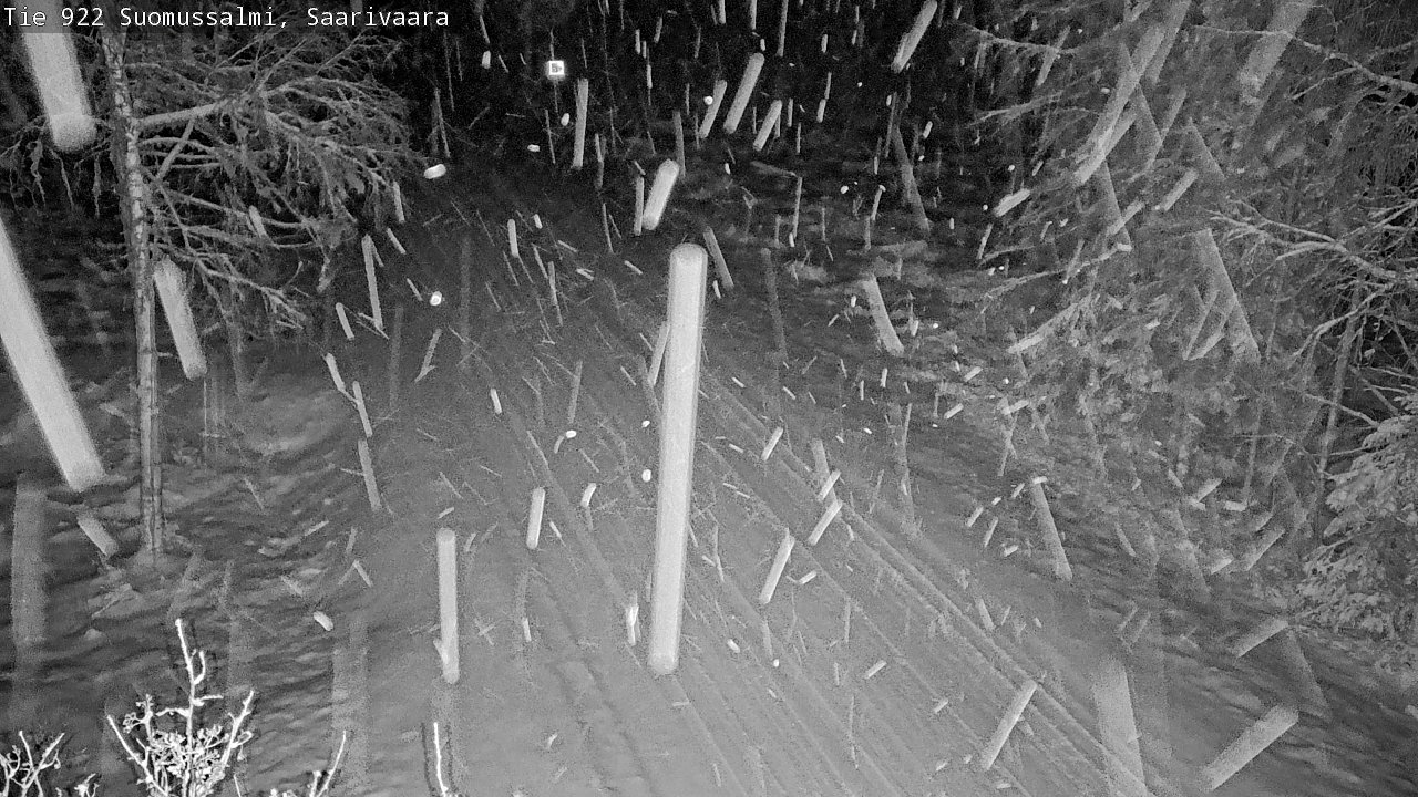 Weather Camera Image Road 950 843 Suomussalmi, Saarivaara, Suomussalmi, Kainuu