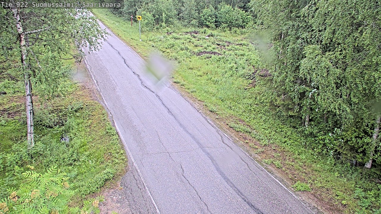 Kelikamerat Kuva Tie 843 Suomussalmi, Saarivaara, Suomussalmi, Kainuu