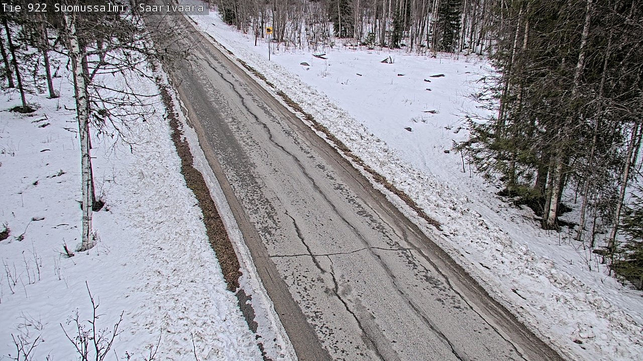 Kelikamerat Kuva Tie 843 Suomussalmi, Saarivaara, Suomussalmi, Kainuu