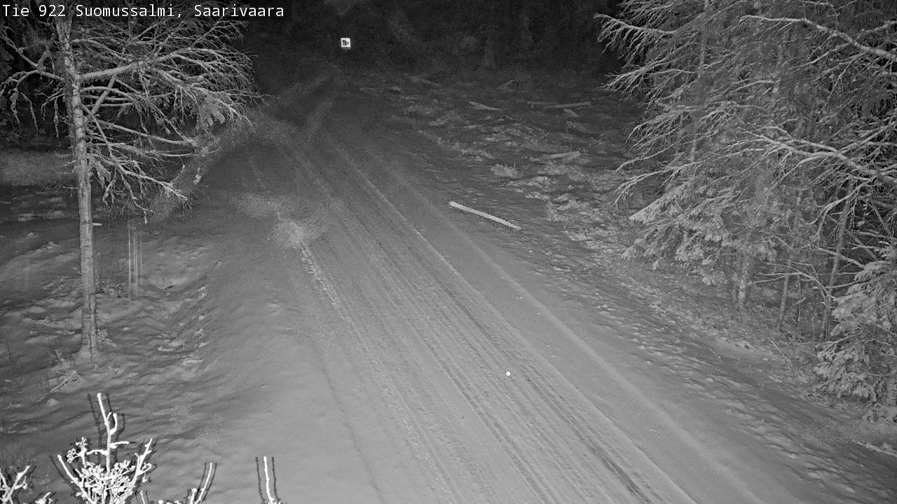 Weather Camera Image Road 950 843 Suomussalmi, Saarivaara, Suomussalmi, Kainuu
