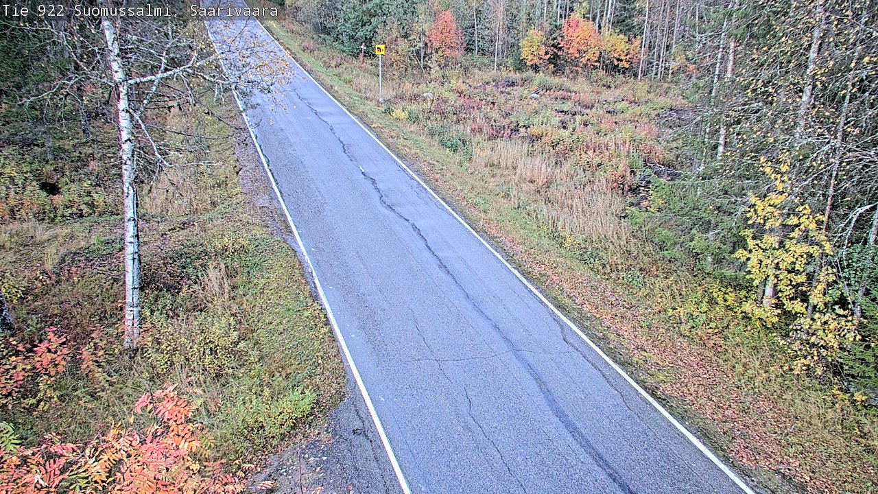 Kelikamerat Kuva Tie 843 Suomussalmi, Saarivaara, Suomussalmi, Kainuu