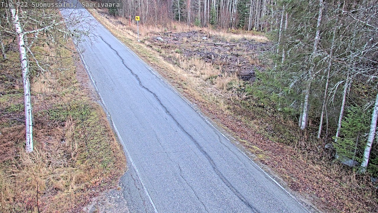 Kelikamerat Kuva Tie 843 Suomussalmi, Saarivaara, Suomussalmi, Kainuu