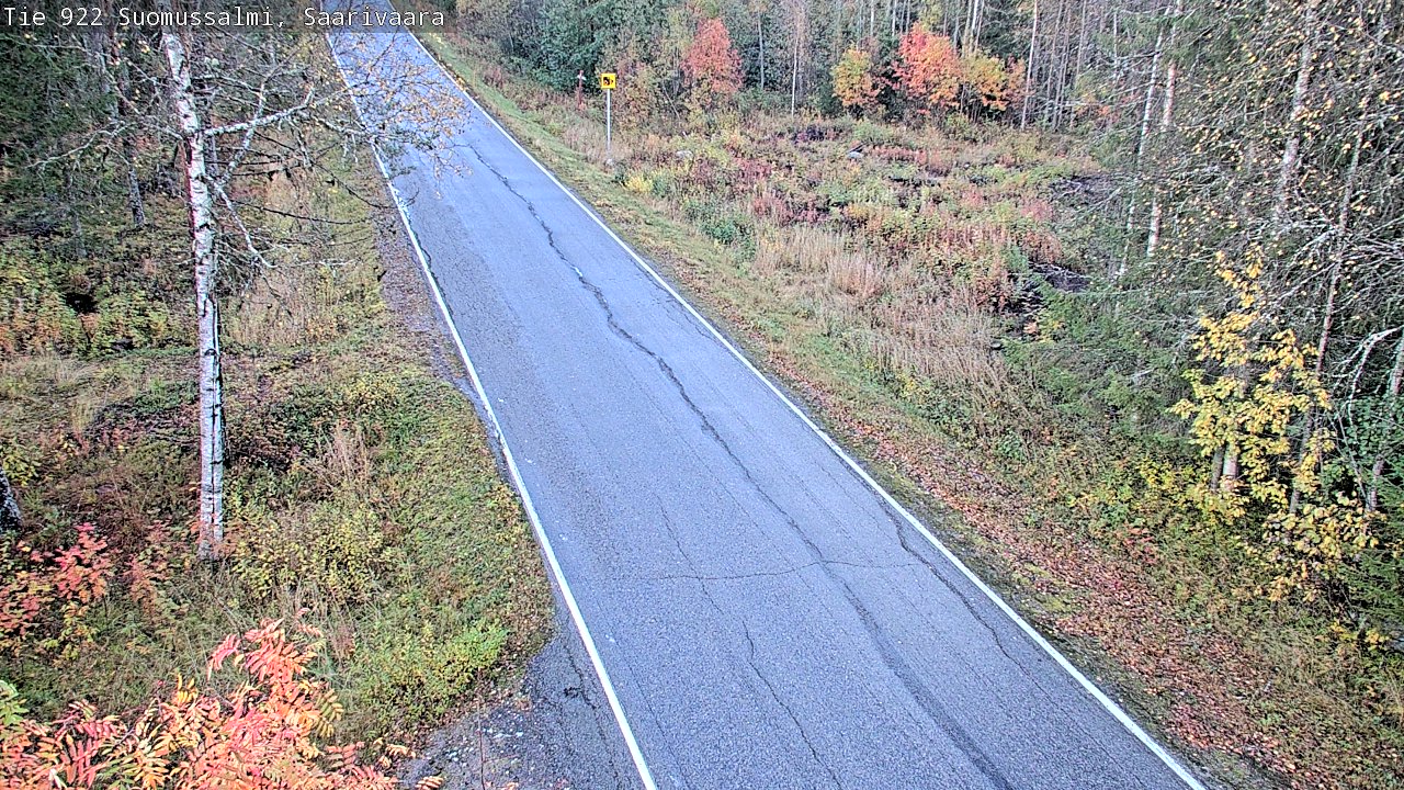 Kelikamerat Kuva Tie 843 Suomussalmi, Saarivaara, Suomussalmi, Kainuu