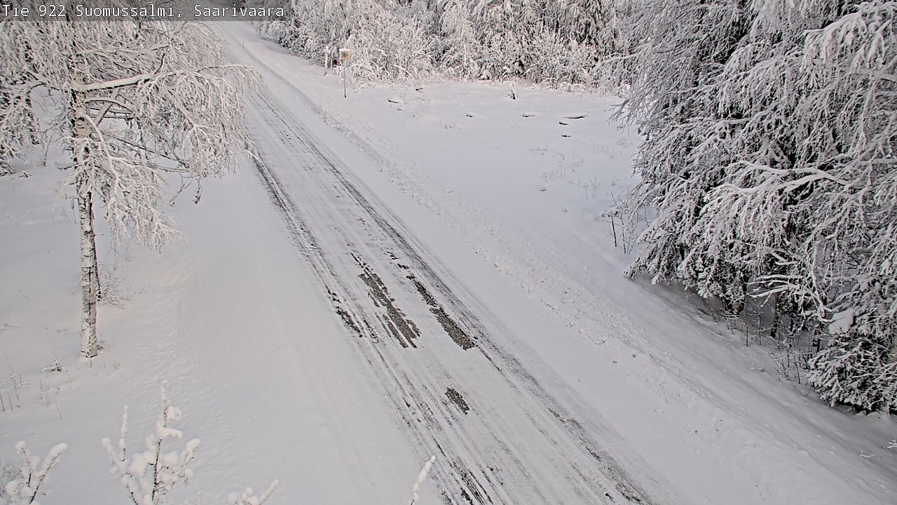 Kelikamerat Kuva Tie 843 Suomussalmi, Saarivaara, Suomussalmi, Kainuu