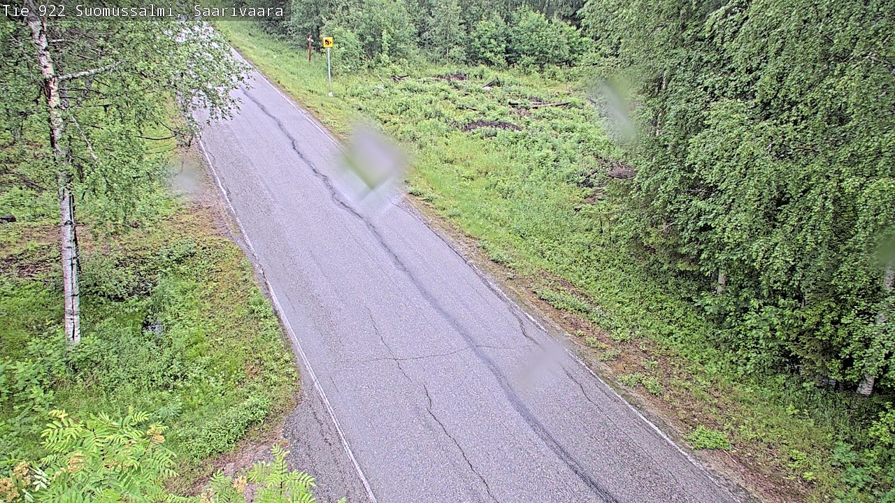 Kelikamerat Kuva Tie 843 Suomussalmi, Saarivaara, Suomussalmi, Kainuu