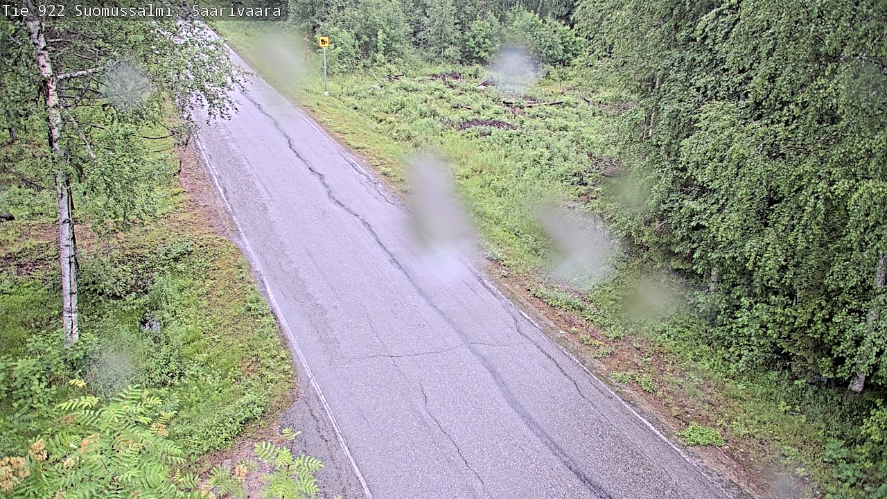 Kelikamerat Kuva Tie 843 Suomussalmi, Saarivaara, Suomussalmi, Kainuu