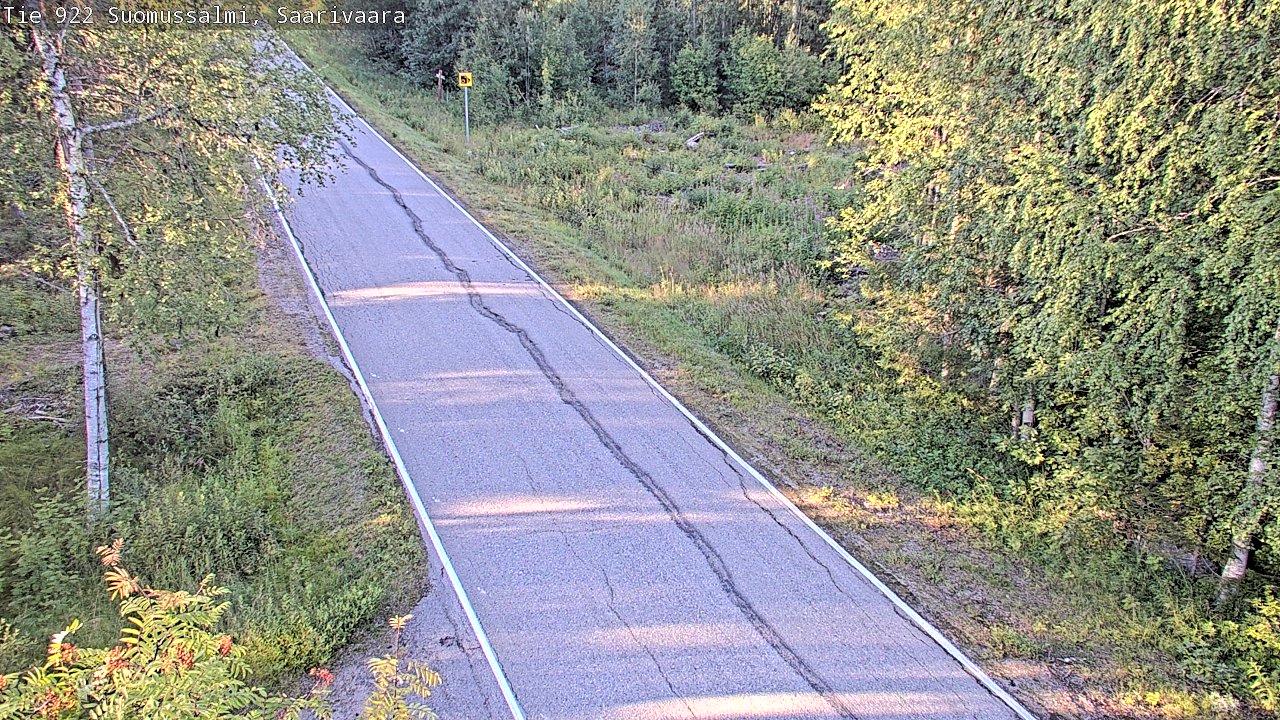 Kelikamerat Kuva Tie 843 Suomussalmi, Saarivaara, Suomussalmi, Kainuu