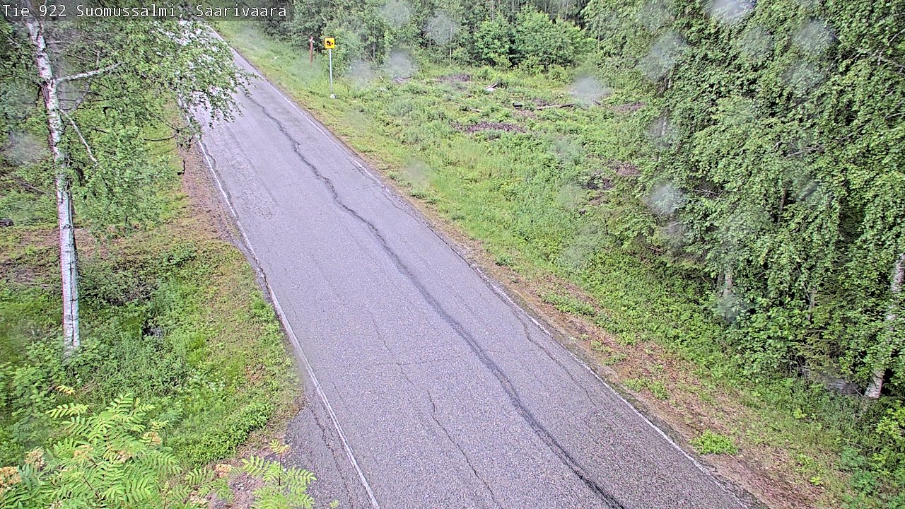 Kelikamerat Kuva Tie 843 Suomussalmi, Saarivaara, Suomussalmi, Kainuu