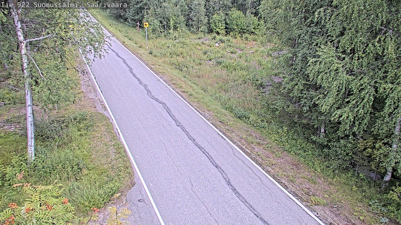 Kelikamerat Kuva Tie 843 Suomussalmi, Saarivaara, Suomussalmi, Kainuu
