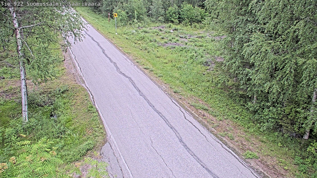 Kelikamerat Kuva Tie 843 Suomussalmi, Saarivaara, Suomussalmi, Kainuu