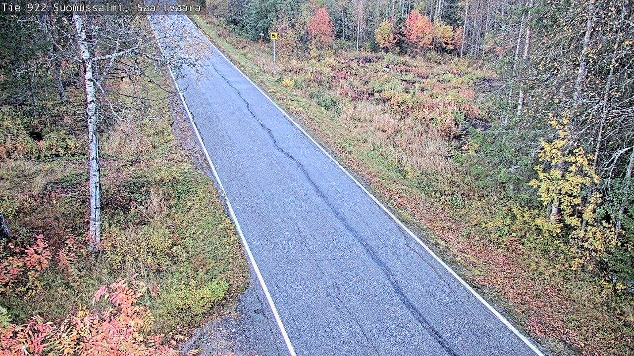 Kelikamerat Kuva Tie 843 Suomussalmi, Saarivaara, Suomussalmi, Kainuu