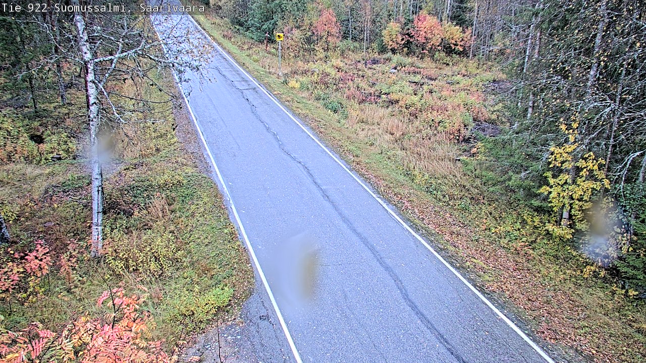 Weather Camera Image Road 950 843 Suomussalmi, Saarivaara, Suomussalmi, Kainuu
