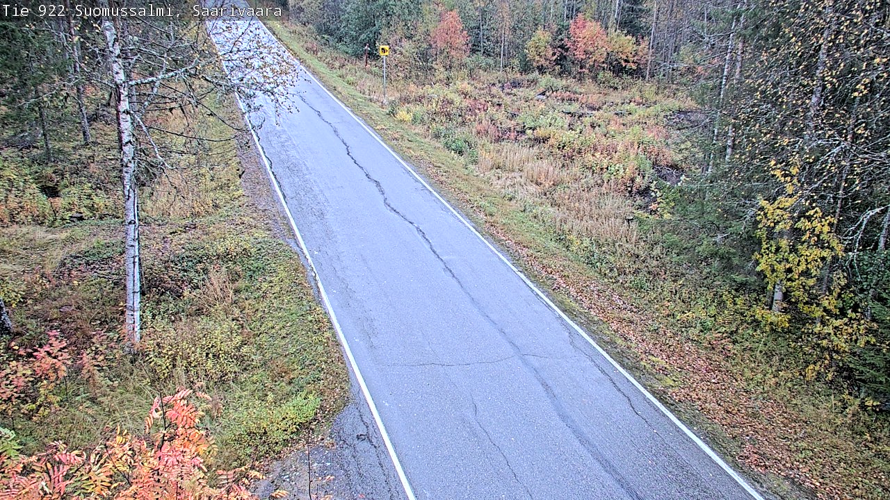 Kelikamerat Kuva Tie 843 Suomussalmi, Saarivaara, Suomussalmi, Kainuu