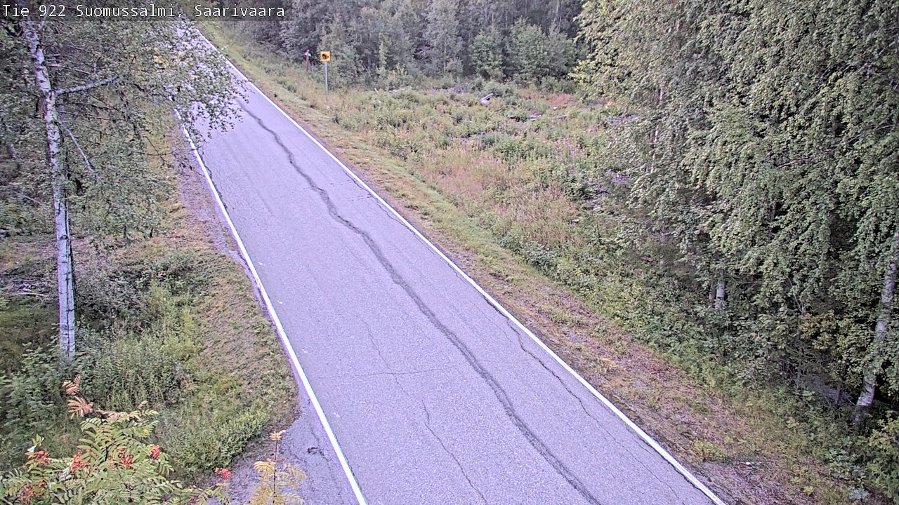 Kelikamerat Kuva Tie 843 Suomussalmi, Saarivaara, Suomussalmi, Kainuu