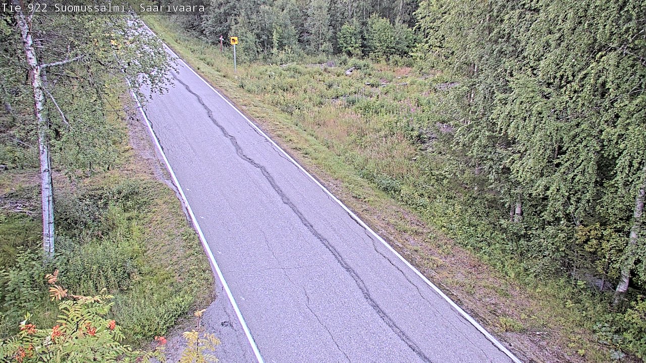 Kelikamerat Kuva Tie 843 Suomussalmi, Saarivaara, Suomussalmi, Kainuu