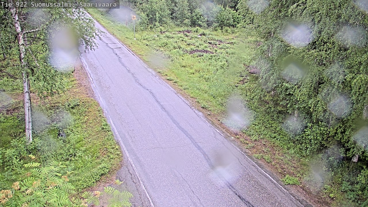 Kelikamerat Kuva Tie 843 Suomussalmi, Saarivaara, Suomussalmi, Kainuu