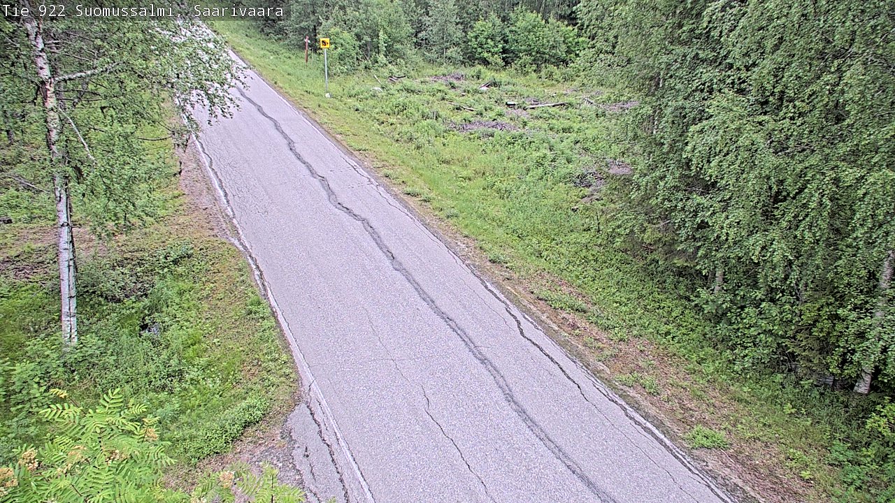 Kelikamerat Kuva Tie 843 Suomussalmi, Saarivaara, Suomussalmi, Kainuu
