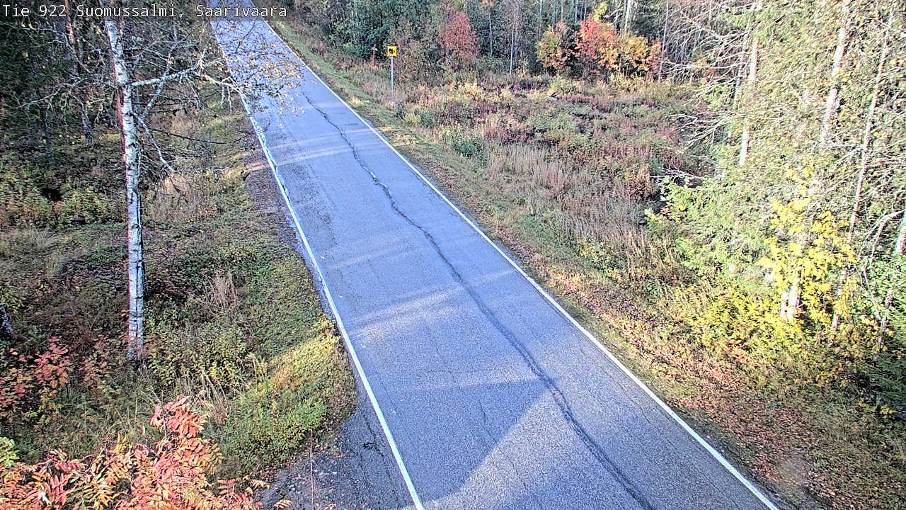 Kelikamerat Kuva Tie 843 Suomussalmi, Saarivaara, Suomussalmi, Kainuu