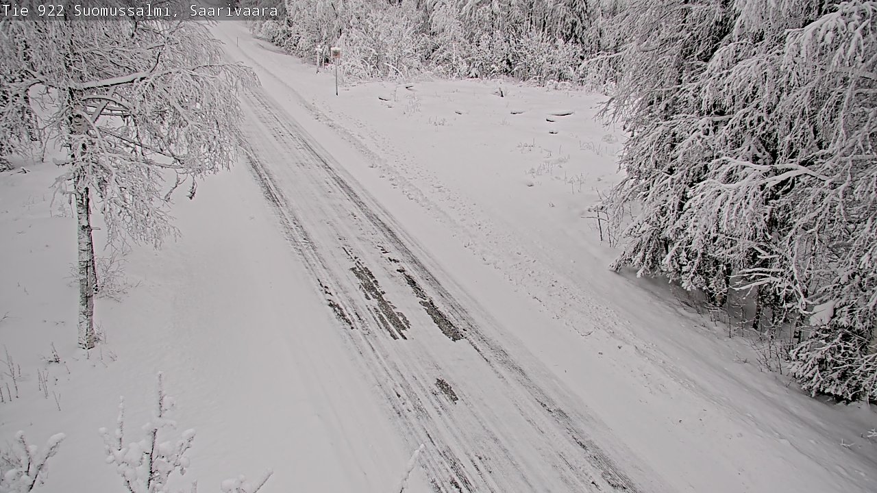 Kelikamerat Kuva Tie 843 Suomussalmi, Saarivaara, Suomussalmi, Kainuu