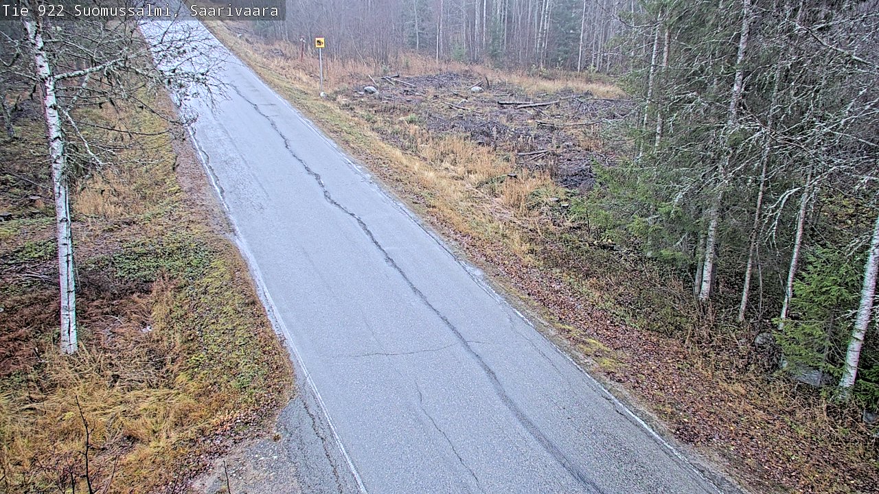 Kelikamerat Kuva Tie 843 Suomussalmi, Saarivaara, Suomussalmi, Kainuu