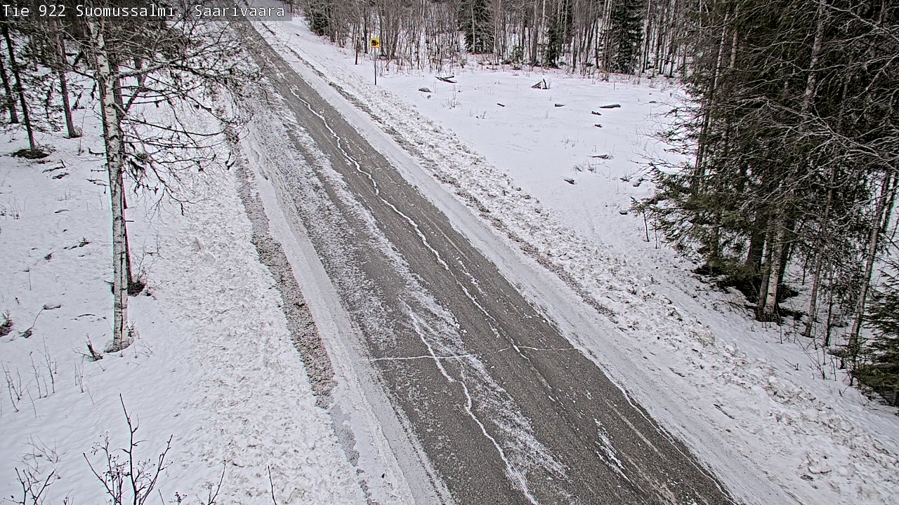 Kelikamerat Kuva Tie 843 Suomussalmi, Saarivaara, Suomussalmi, Kainuu