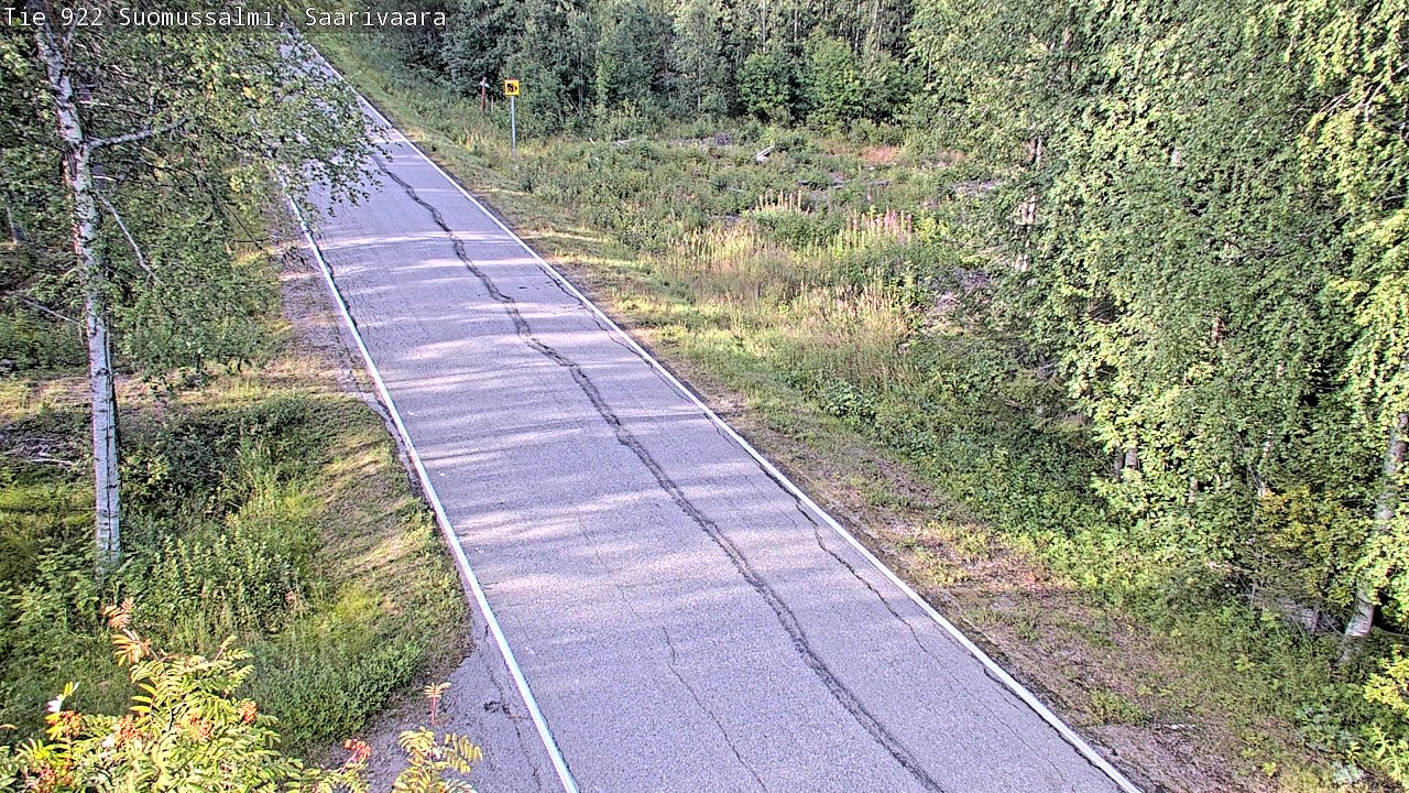Kelikamerat Kuva Tie 843 Suomussalmi, Saarivaara, Suomussalmi, Kainuu