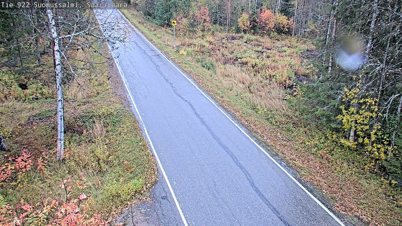 Weather Camera Image Väg 843 Suomussalmi, Saarivaara, Suomussalmi, Kainuu