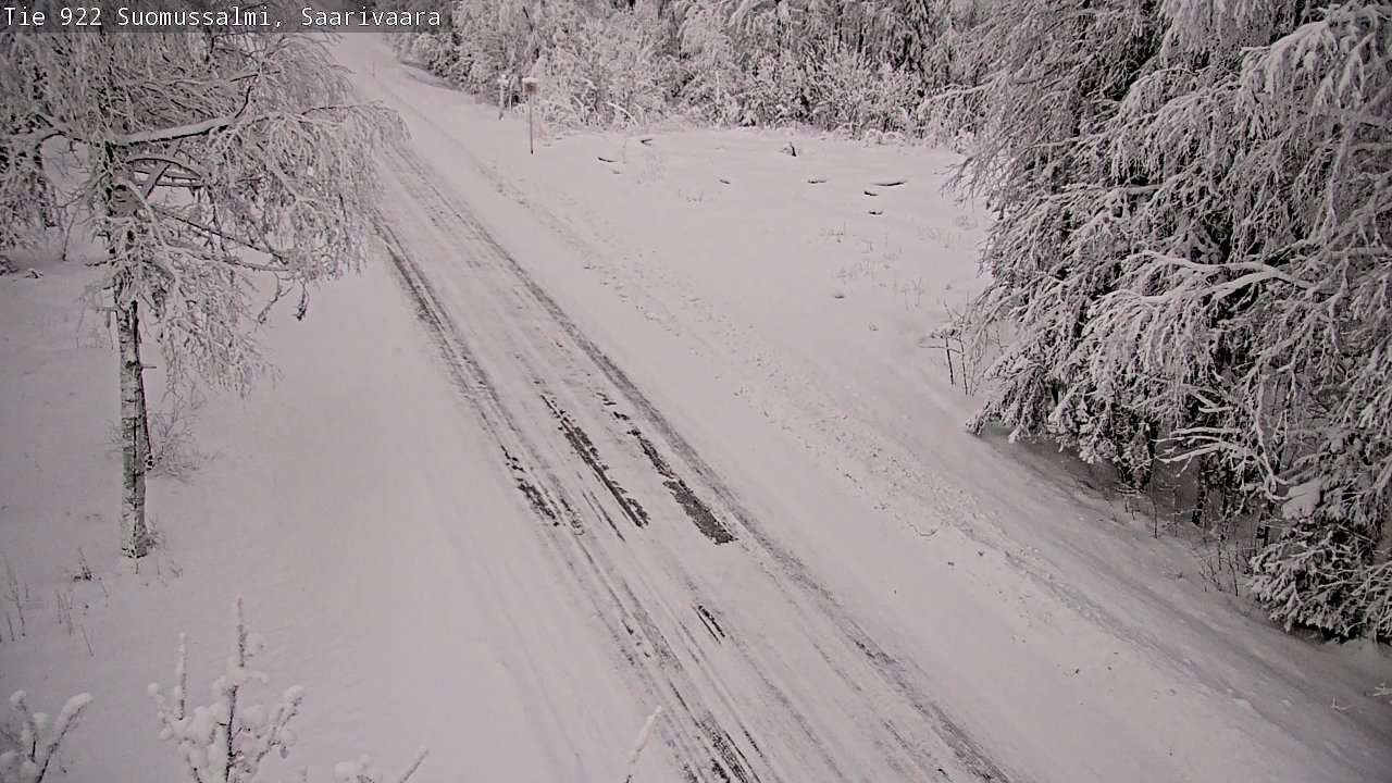 Kelikamerat Kuva Tie 843 Suomussalmi, Saarivaara, Suomussalmi, Kainuu