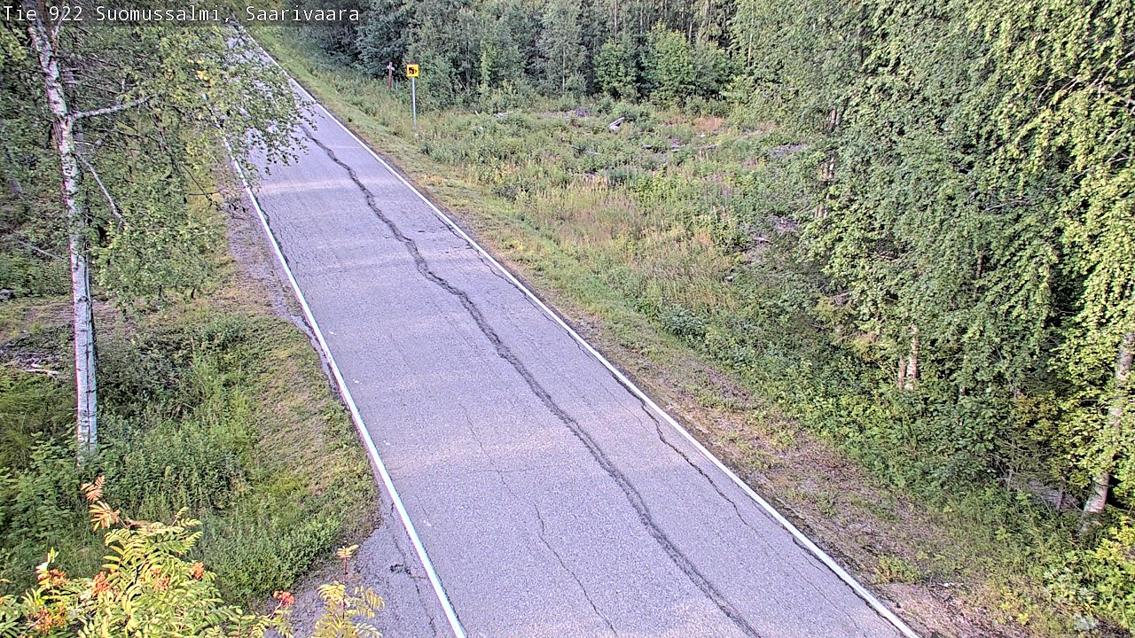 Kelikamerat Kuva Tie 843 Suomussalmi, Saarivaara, Suomussalmi, Kainuu