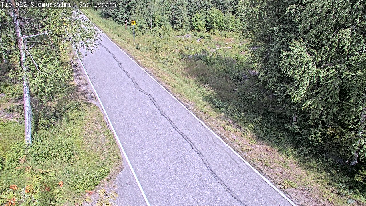 Kelikamerat Kuva Tie 843 Suomussalmi, Saarivaara, Suomussalmi, Kainuu