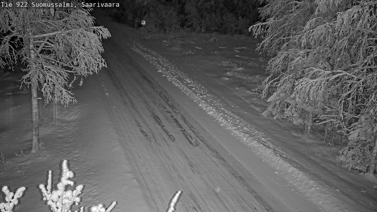 Kelikamerat Kuva Tie 843 Suomussalmi, Saarivaara, Suomussalmi, Kainuu