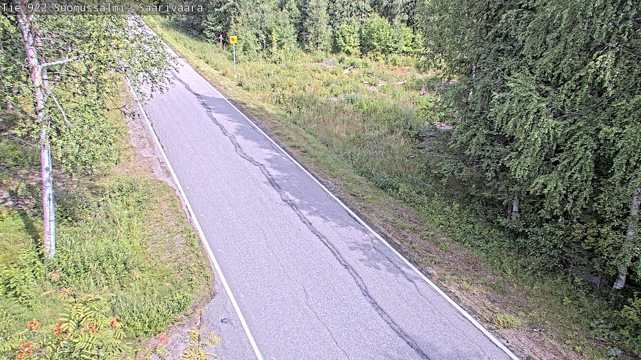 Kelikamerat Kuva Tie 843 Suomussalmi, Saarivaara, Suomussalmi, Kainuu